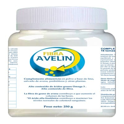 CFN FIBRA AVELIN POLVO 250 G
