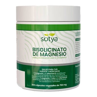 SOTYA BISGLICINATO DE MAGNESIO 750MG 300 CAPS