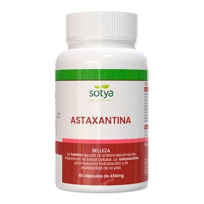 SOTYA ASTAXANTINA+ VITAMINA E 60 CAPSULAS 450MG