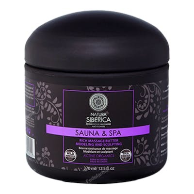 NATURA SIBERICA SAUNA&SPA MANTECA ESPESA DE MASAJE ANTICELUL