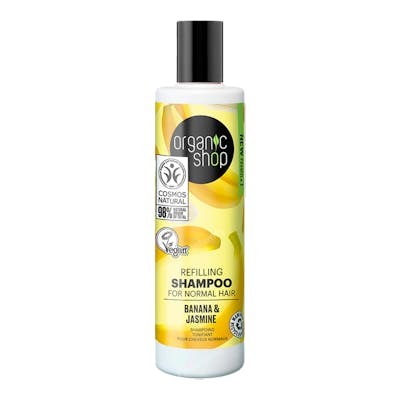 CHAMPU RELLENADOR PARA CABELLO NORMAL PLATANO Y JAZMIN, 280