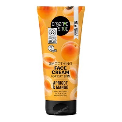 CREMA FACIAL LIGERA DIARIA PARA PIEL SECA ALBARICOQUE Y MANG