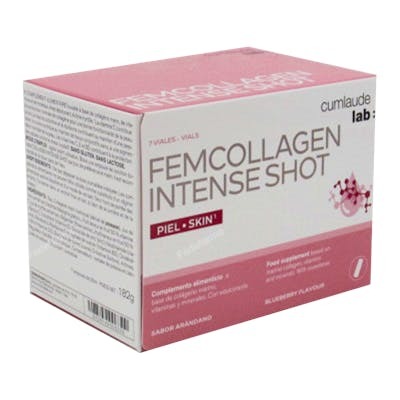 CUMLAUDE FEMCOLLAGEN INTENSE SHOT 7 VIALES 25 ML ARANDANO