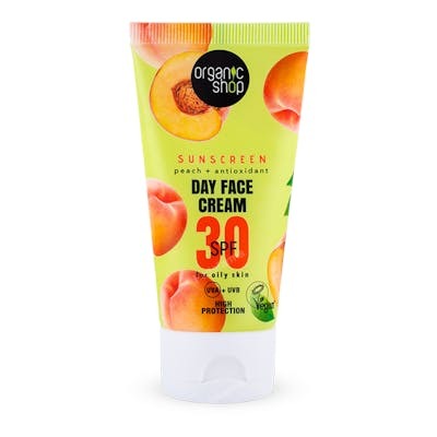 CREMA DE DIA FACIALCON PROTECCION SOLAR  MELOCOTON + ANTIOXI