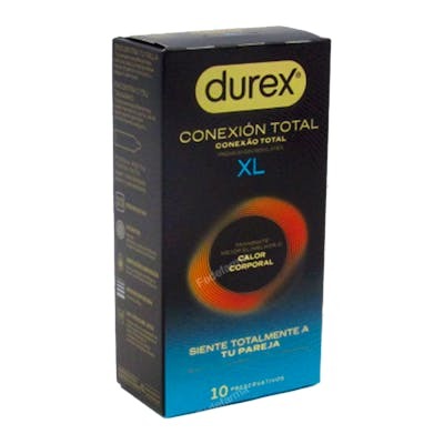 DUREX CONEXION TOTAL XL 10 UN