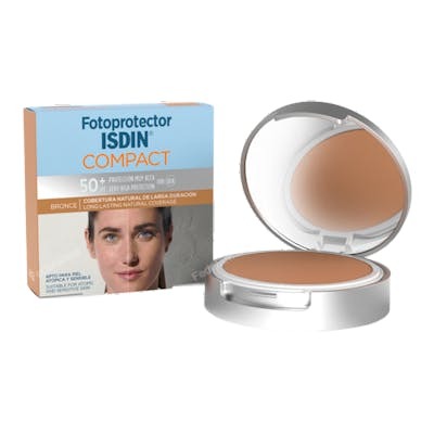 ISDIN COMPACT SPF 50+ MAQ COMP OIL-FREE 10 GR BRONZE