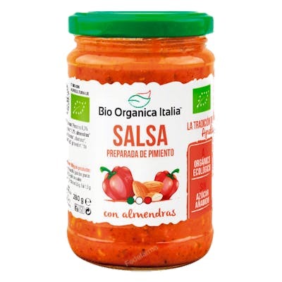 SALSA PIMIENTO QUESO ALM ORGANICA ITALIA 280G BIO