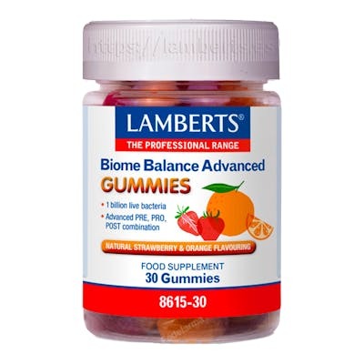 BIOME BALANCE ADVANCE 30 GUMMIES NARANJA-FRESA