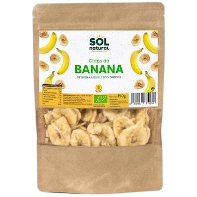 CHIPS DE BANANA 150 G BIO