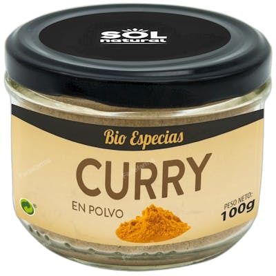 CURRY EN POLVO 100 G BIO