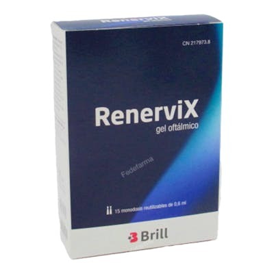 BRILL RENERVIX GEL OFTALMICO 15 ENVASES 0,6 ML
