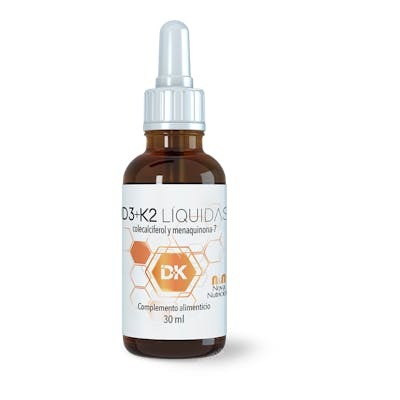 VITAMINA D3 + K2 LIQUIDAS (MK-7) 30 ML