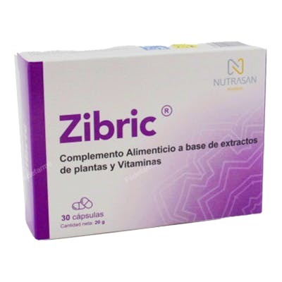 NUTRASAN ZIBRIC 30 CAPS
