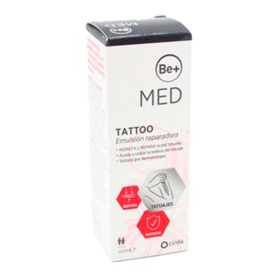 BE+ MED TATTOO EMULSION REPARADORA 40 ML