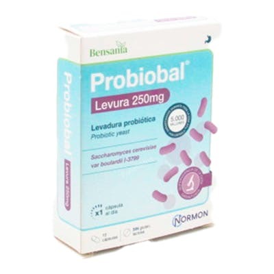 NORMON PROBIOBAL LEVURA 10 CAPSULAS