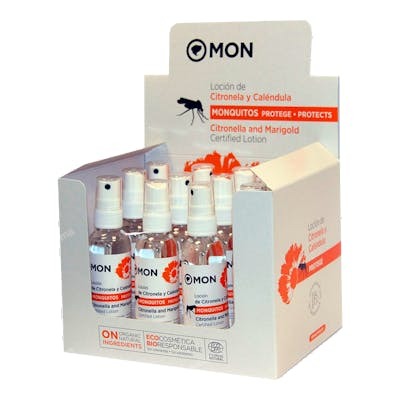 EXPOSITOR 12 MOSQUITOS LOCION CITRONELA 75 ML