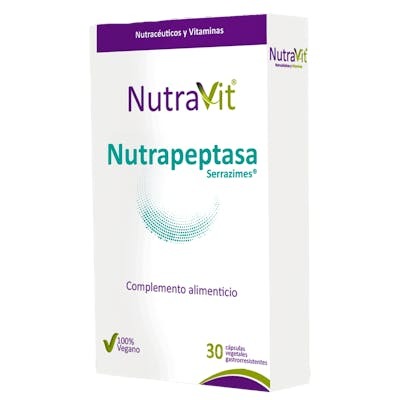 NUTRAPEPTASA SERRAZIME 30 CAPSULAS