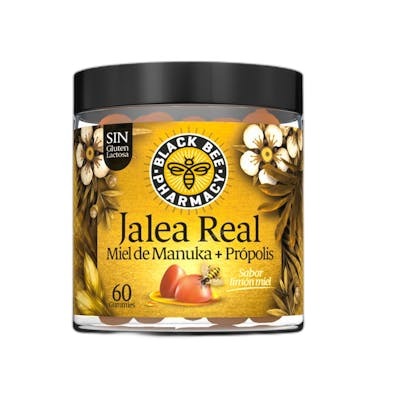 BLACK BEE GUMMIES JALEA REAL 60 gummies