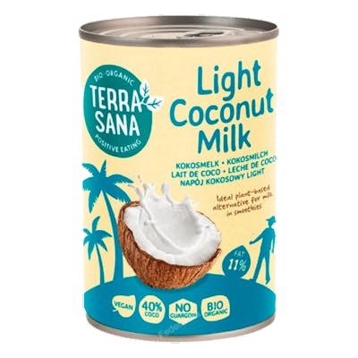 LECHE DE COCO bajo en grasas 400 ml BIO SG