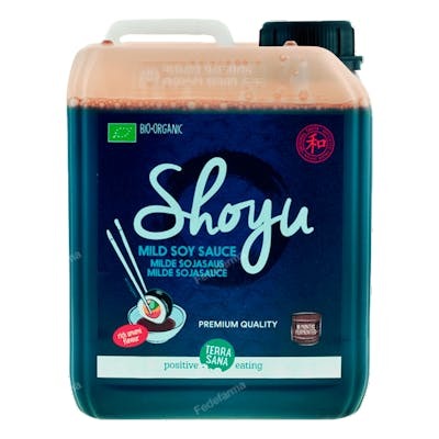 SALSA DE SOJA SHOYU SUAVE 2,5 l BIO