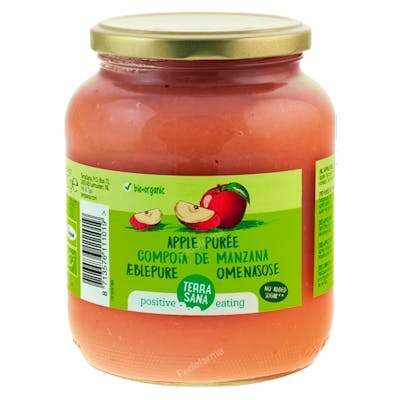 PURE DE MANZANA 700 gr BIO