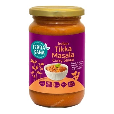 SALSA CURRY TIKKA MASALA 350 gr BIO VEGAN