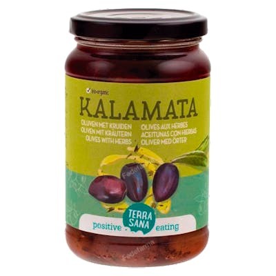 ACEITUNAS KALAMATA CON HIERBAS 345 gr BIO