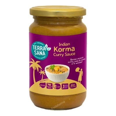 SALSA CURRY KORMA 350 gr BIO