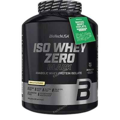 ISO WHEY ZERO BLACK 1816G VAINILLA