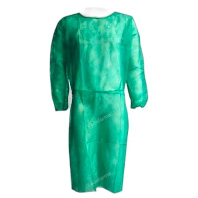 FLEMING BATA QUIRURGICA DESECHABLE VERDE 10 UN