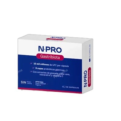 GASTRIBIOTA 30 CAP