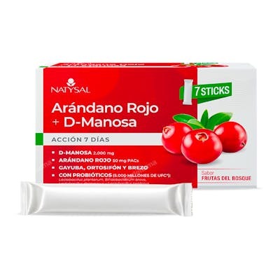 ARANDANO ROJO + D-MANOSA 7 STICKS