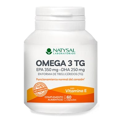 OMEGA 3 TG 1000 MG 35% EPA - 25% DHA 60 CAPSULAS