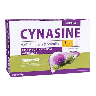 CYNASINE HEPAFAT 30AMPOLLASX 15ML