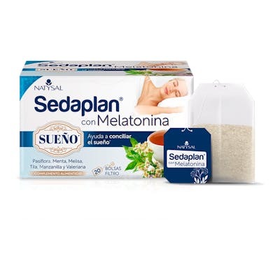 SEDAPLAN CON MELATONINA INFUSION 20 BOLS