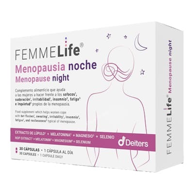 FEMMELIFE MENOPAUSIA NOCHE 30CAPSULAS