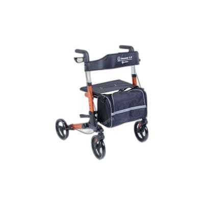 MORETTI ROLLATOR DE ALUMINIO OCEANO 2.0 NARANJA