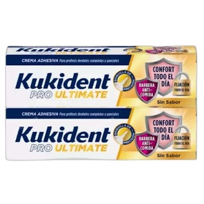 KUKIDENT PRO ULTIMATE 2 TUBOS 40 G S/SABOR