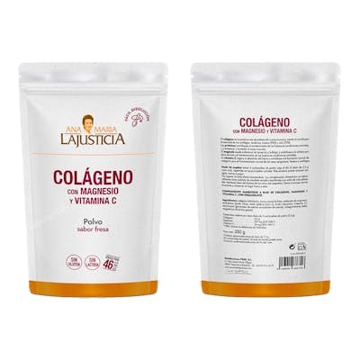 COLAGENO CON MAGNESIO + VITC FRESA 350 GR DOYPACK
