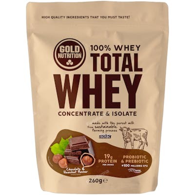 TOTAL WHEY CHOCOLATE-HAZELNUT - 260 G