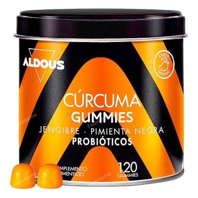 CURCUMA CON JENGIBRE Y PIMIENTA NEGRA + PROBIOTICOS 2500 MG