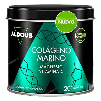 COLAGENO HIDROLIZADO PURO CON MAGNESIO Y VITAMINA C 200 CAP