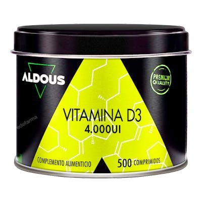 VITAMINA D3 4000 UI 500 COMPRIMIDOS