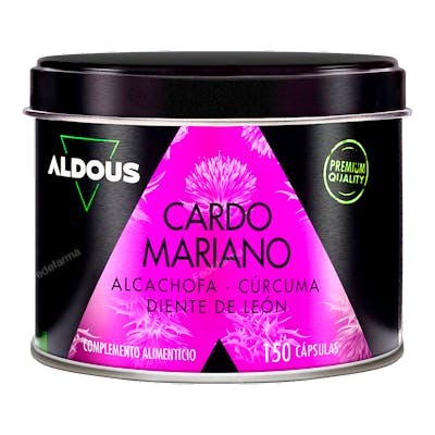 CARDO MARIANO CON ALCACHOFA, CURCUMA, DIENTE DE LEON Y DESMO