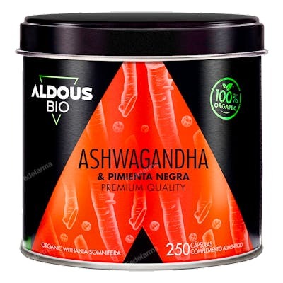 ASHWAGANDHA CON PIMIENTA NEGRA ECO BIO 250 CAP