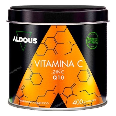 VITAMINA C CON ZINC Y COENZIMA Q10 400 COMP