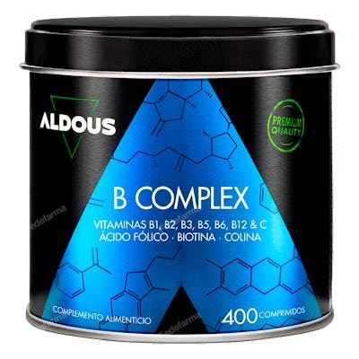 VITAMINA B COMPLEX + VITAMINA C 400 COMPRIMIDOS