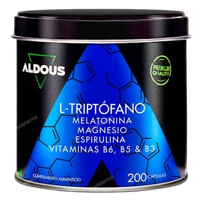 ALDOUS BIO L-TRIPTOFANO CON MELATONINA, MAGNESIO, ESPIRULINA
