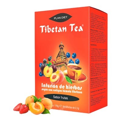 TIBETAN TEA SABOR FRUTAS EQUILIBRIO NATURAL 84 INFUSIONES