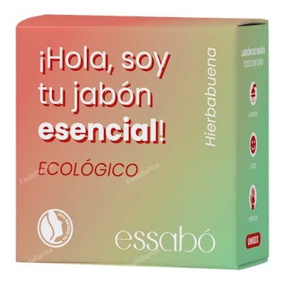 JABON ESENCIAL HIERBABUENA 120G ECO